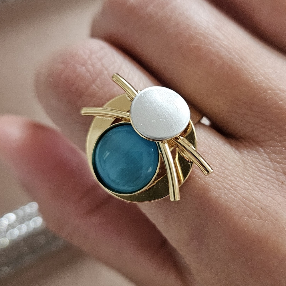 Christophe Poly Brass Artisan Ring